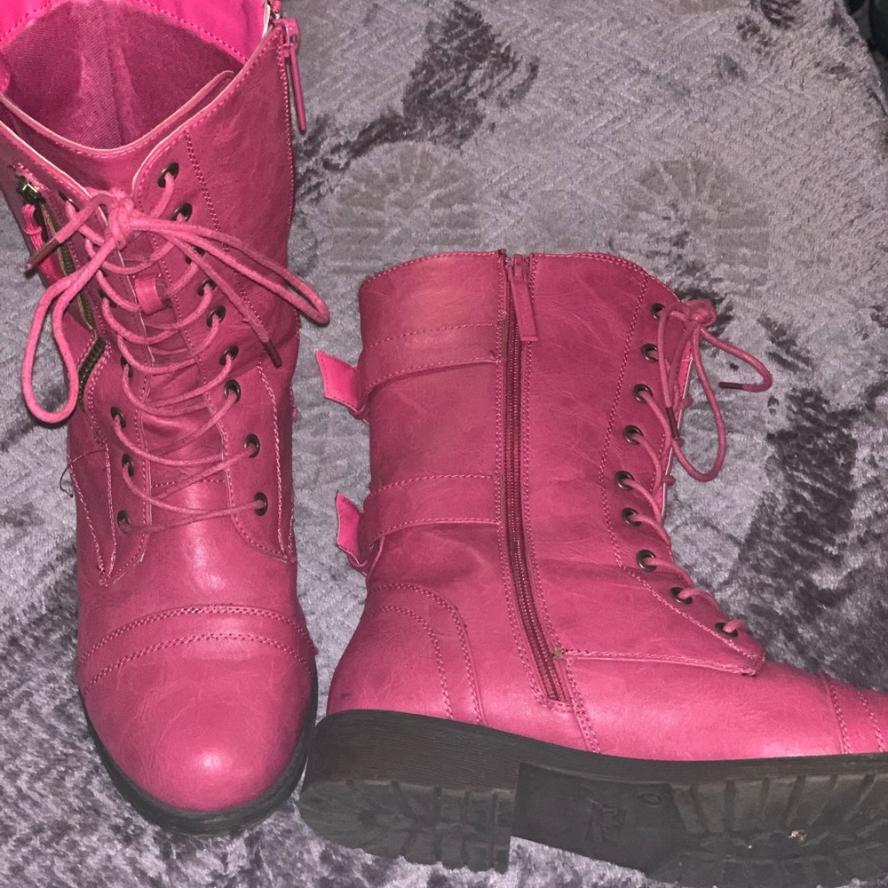 Pink Boots!
